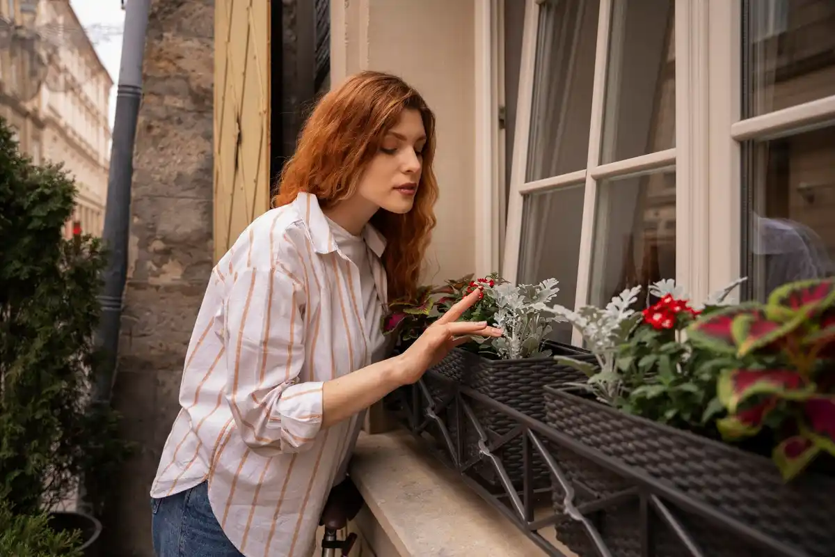 prague home balcony drought-tolerant flowers seniors