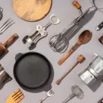 homemade garage tool from old kitchen utensils, Czech workshop