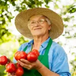 czech grandma rustic organic vegetable garden