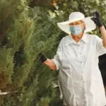 grandmother traditional gardening pest control Czech garden