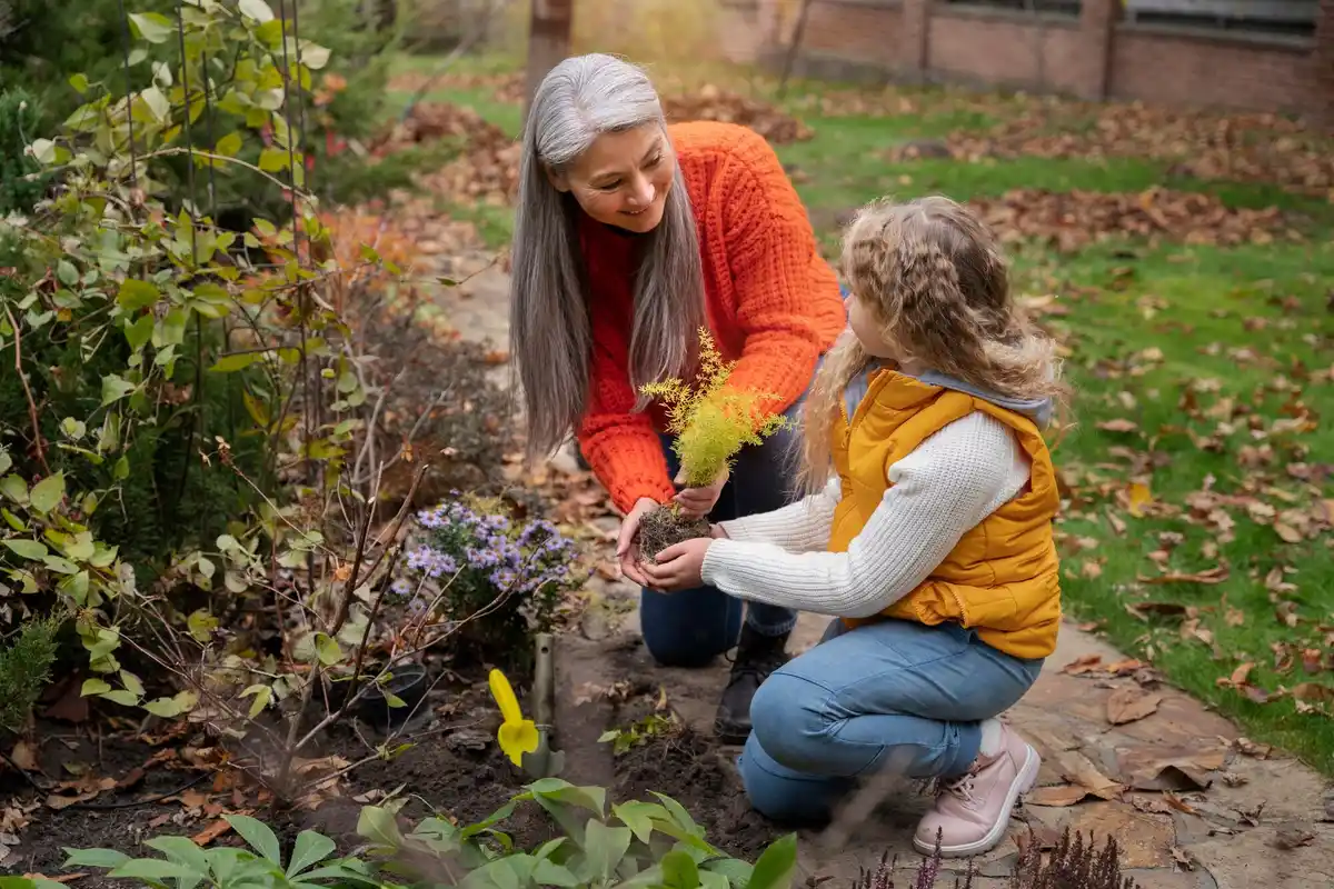 grandmother traditional gardening techniques