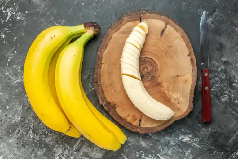 banana peels natural fertilizer blueberries garden closeup