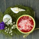 crushed eggshells garden currant bush organic