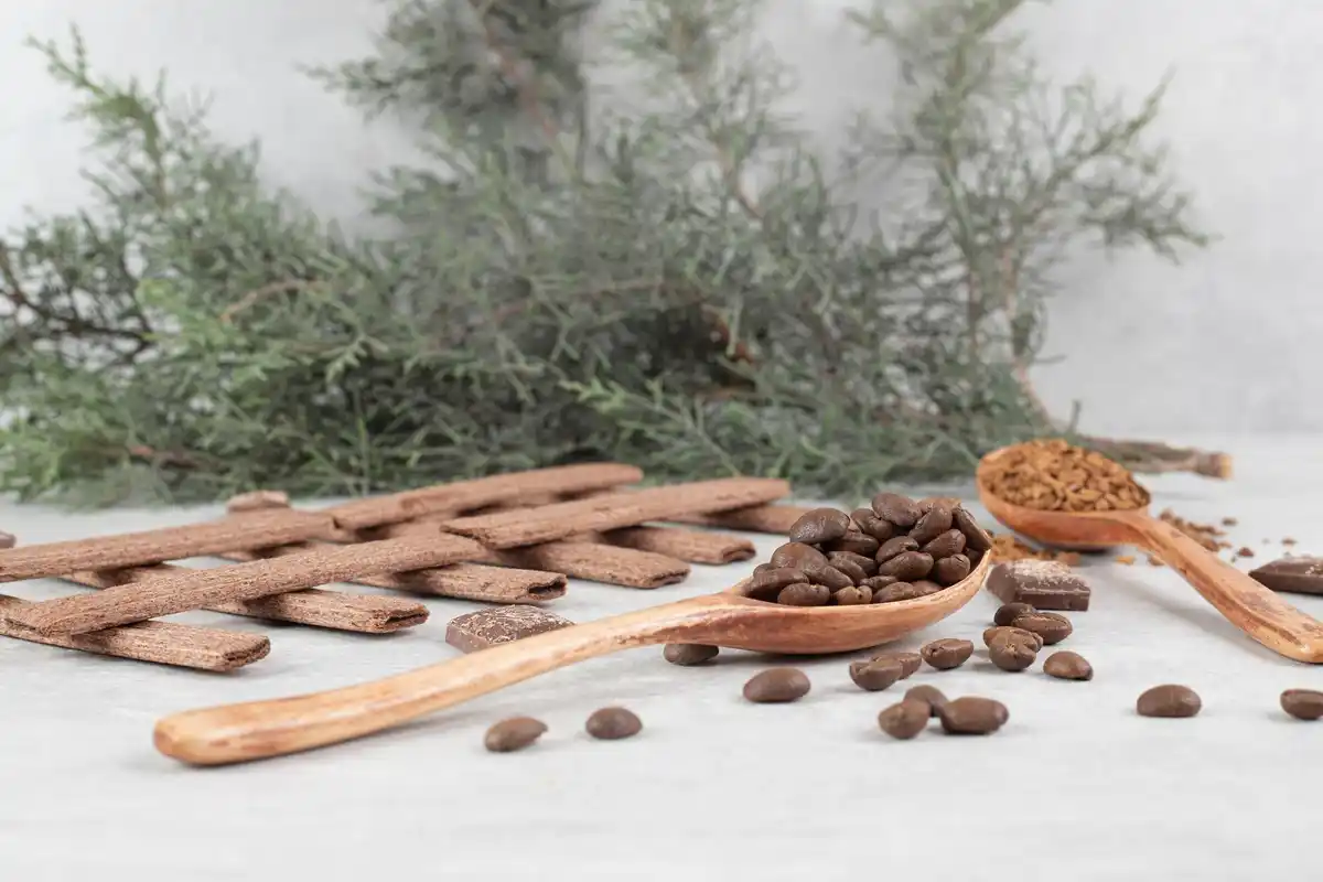 fresh ground coffee garden barrier