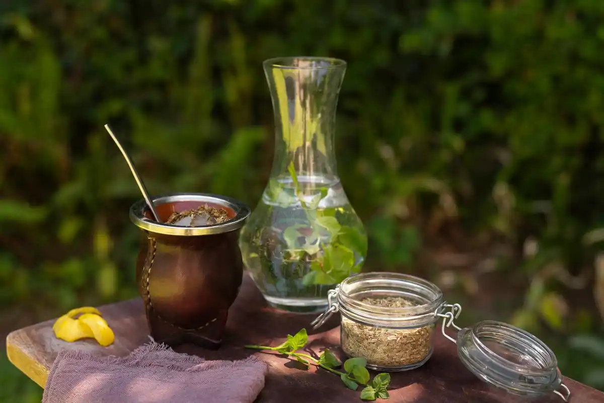 slug repellent with coffee in czech garden