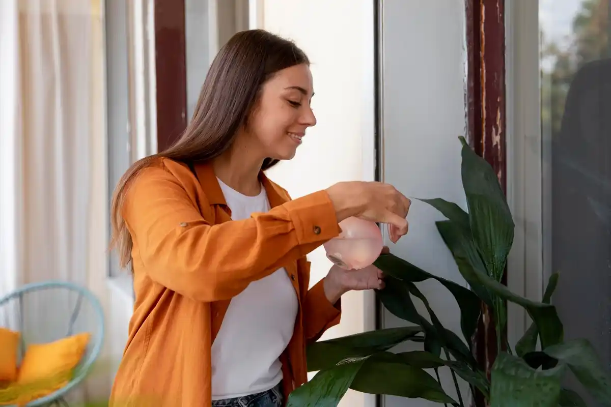 overwatered houseplants window sunlight czech apartment