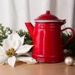 vintage kettle upcycle garden czech style