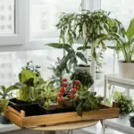 houseplants thriving in Czech apartment indirect sunlight