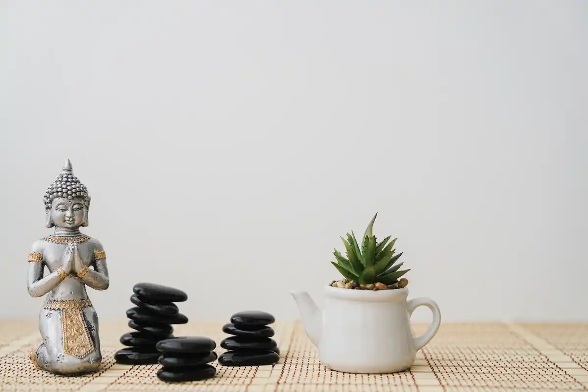 feng shui garden corner decoration