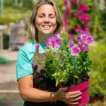 old Czech woman greenhouse gardening tips vintage garden spring compost