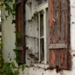 repurposed old window cold frame vegetable garden Czech spring