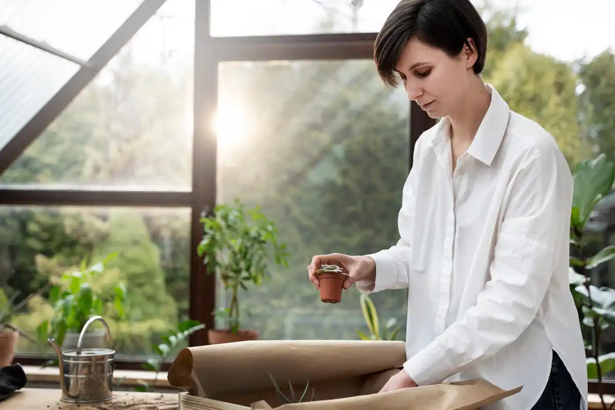 using coffee grounds as fertilizer for indoor plants