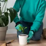 houseplant root rescue repotting