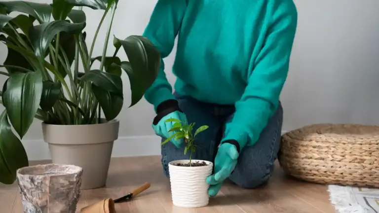 houseplant root rescue repotting