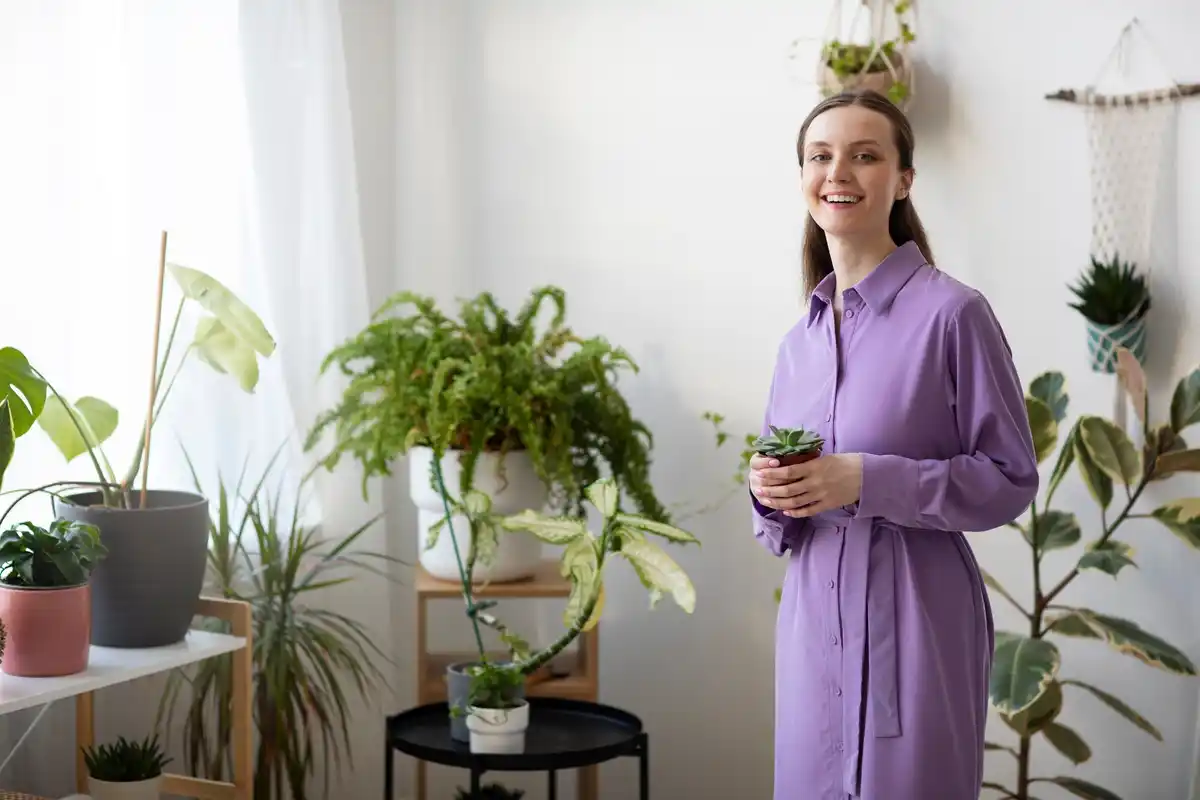 house plants feng shui near window