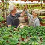 senior gardening raised bed ergonomic outdoor spring