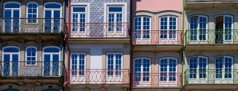 urban colorful petunias czech balcony