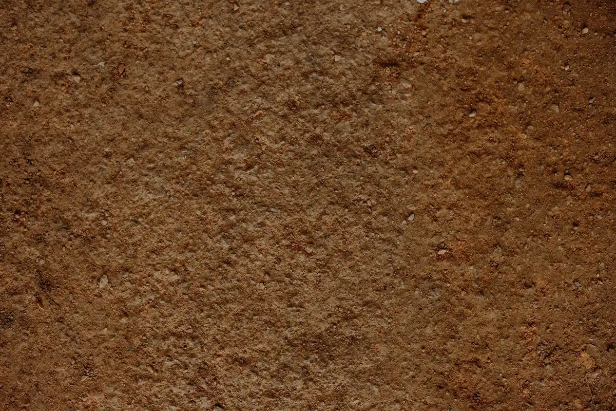 clay soil texture close up garden