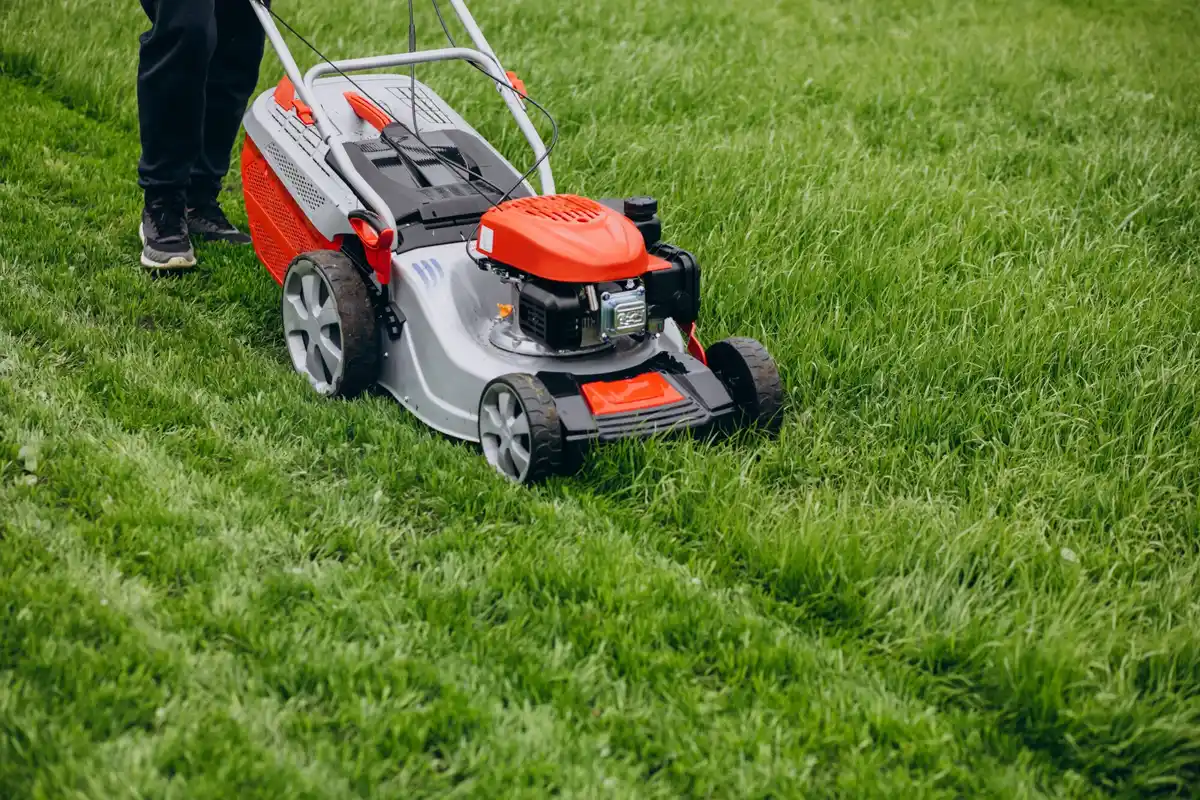 Czech yard lawnmower improper mowing