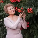 elderly gardening berries arthritis czech elderly