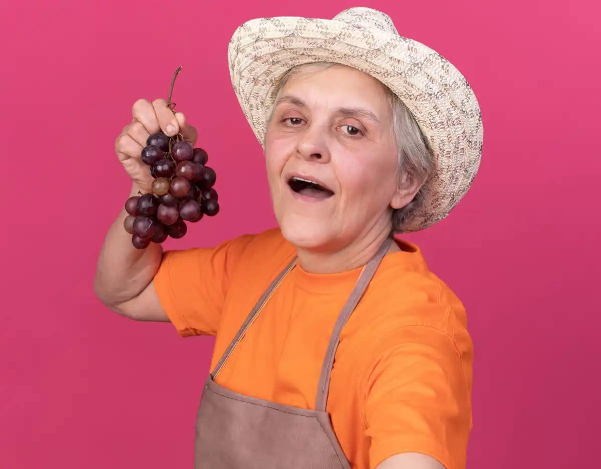 Czech grandmother gardening strawberries advice