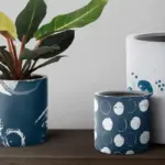 modern ceramic plant pots czech home interior