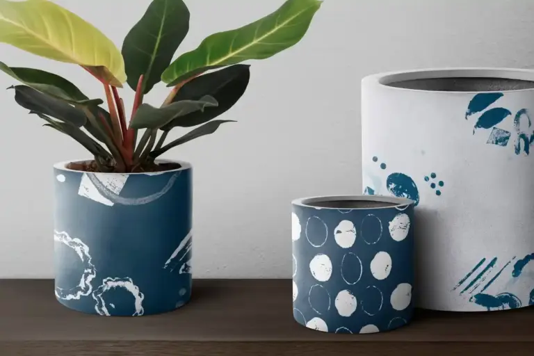 modern ceramic plant pots czech home interior