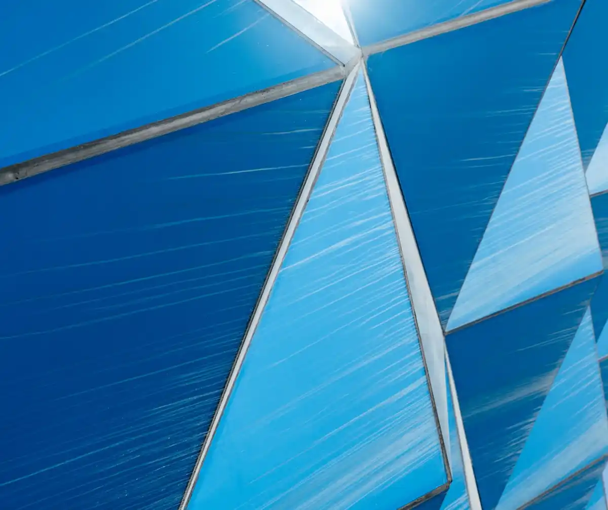 polycarbonate roofing vs glass close up comparison