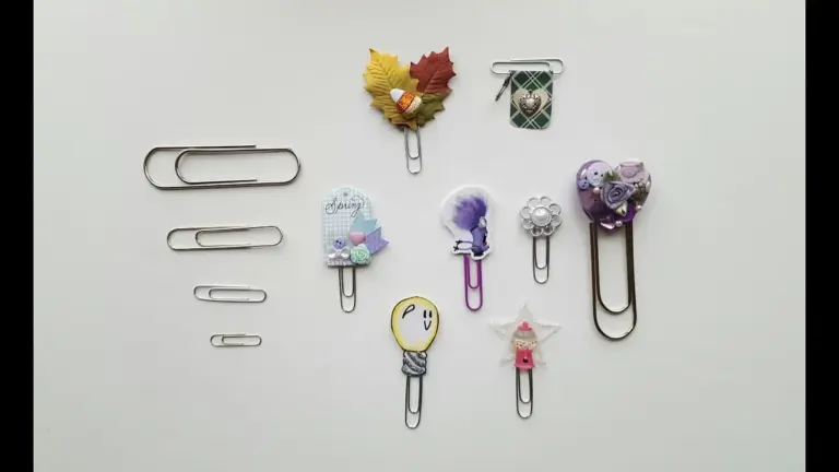 Použijte kancelářské sponky pro dokonalý okraj při malování.