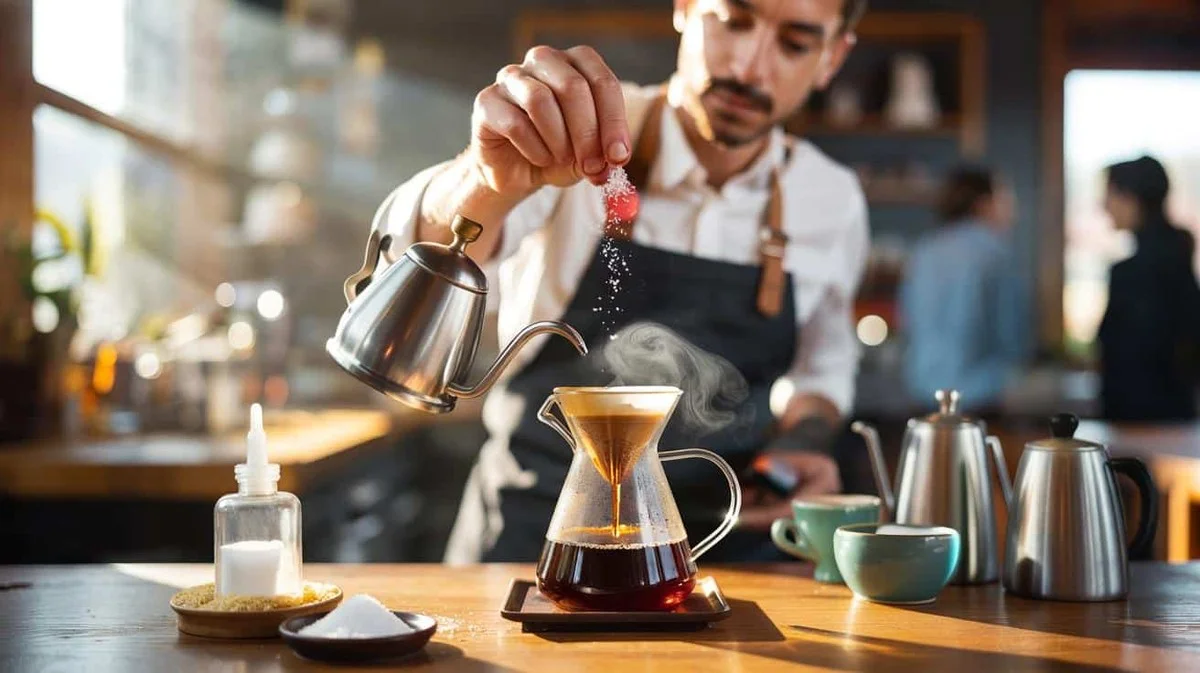 Šéfkuchaři vždy přidávají špetku soli do kávy - důvod vás překvapí