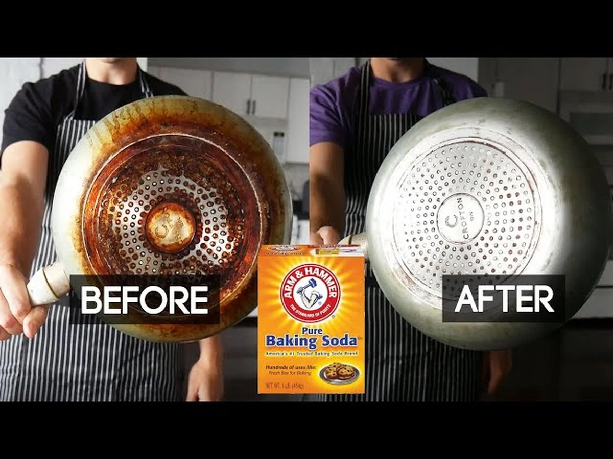 Soda na zaschlé hrnce: kuchyňský zázrak, který šetří drhnutí.