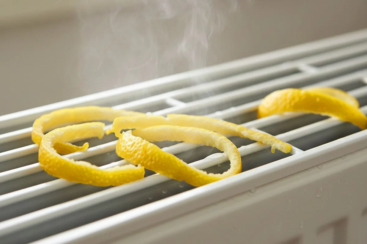 Citronová kůra na radiátoru: Levný způsob, jak provoní celý byt