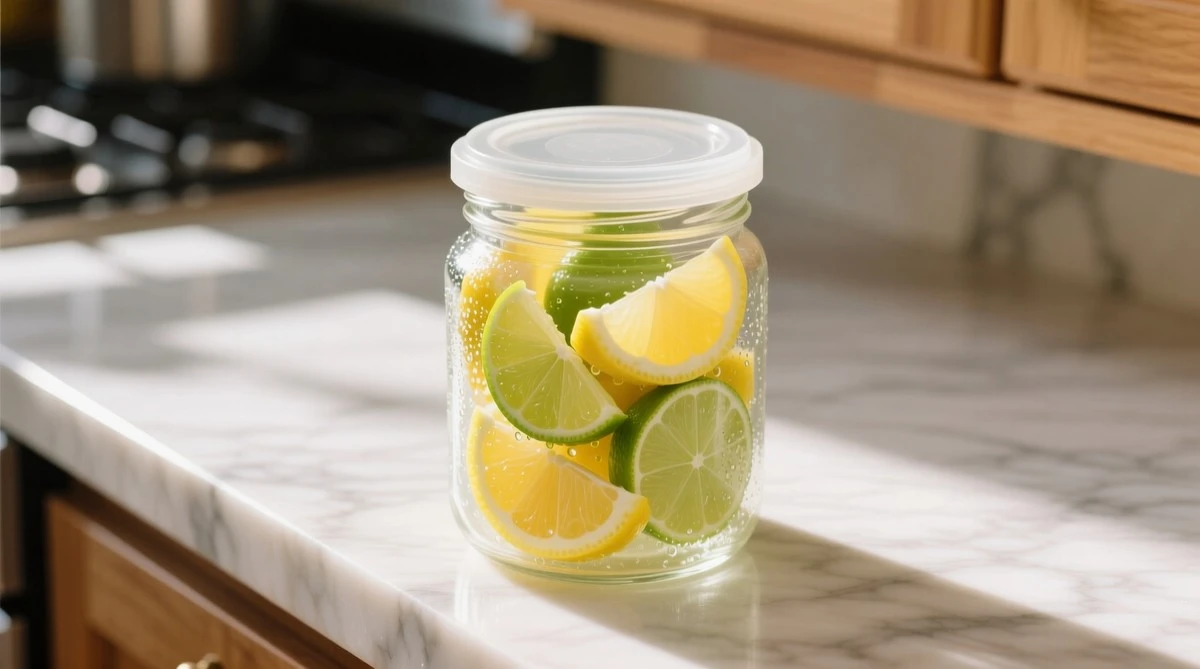 Citronová kůra v mikrovlnce: 30 sekund a zápach je pryč - image 1