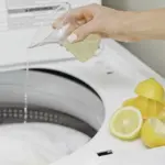 Citronová šťáva v pračce: Tajemství zářivě bílého prádla bez bělidel.