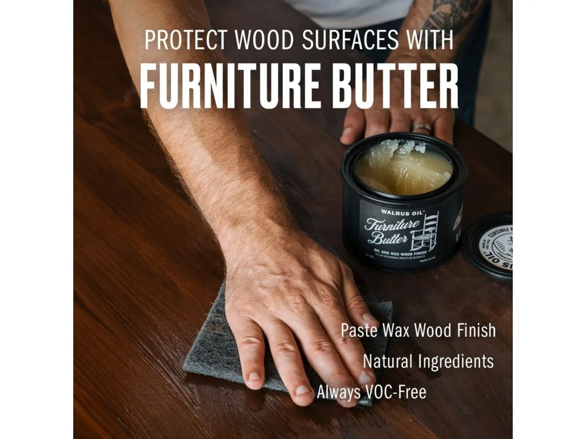 Máslo na poškrábané dřevo? Domácí trik, který renovuje nábytek