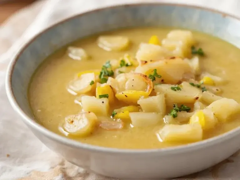 Položte kousek brambory do slané polévky: Okamžitě absorbuje přebytečnou sůl.