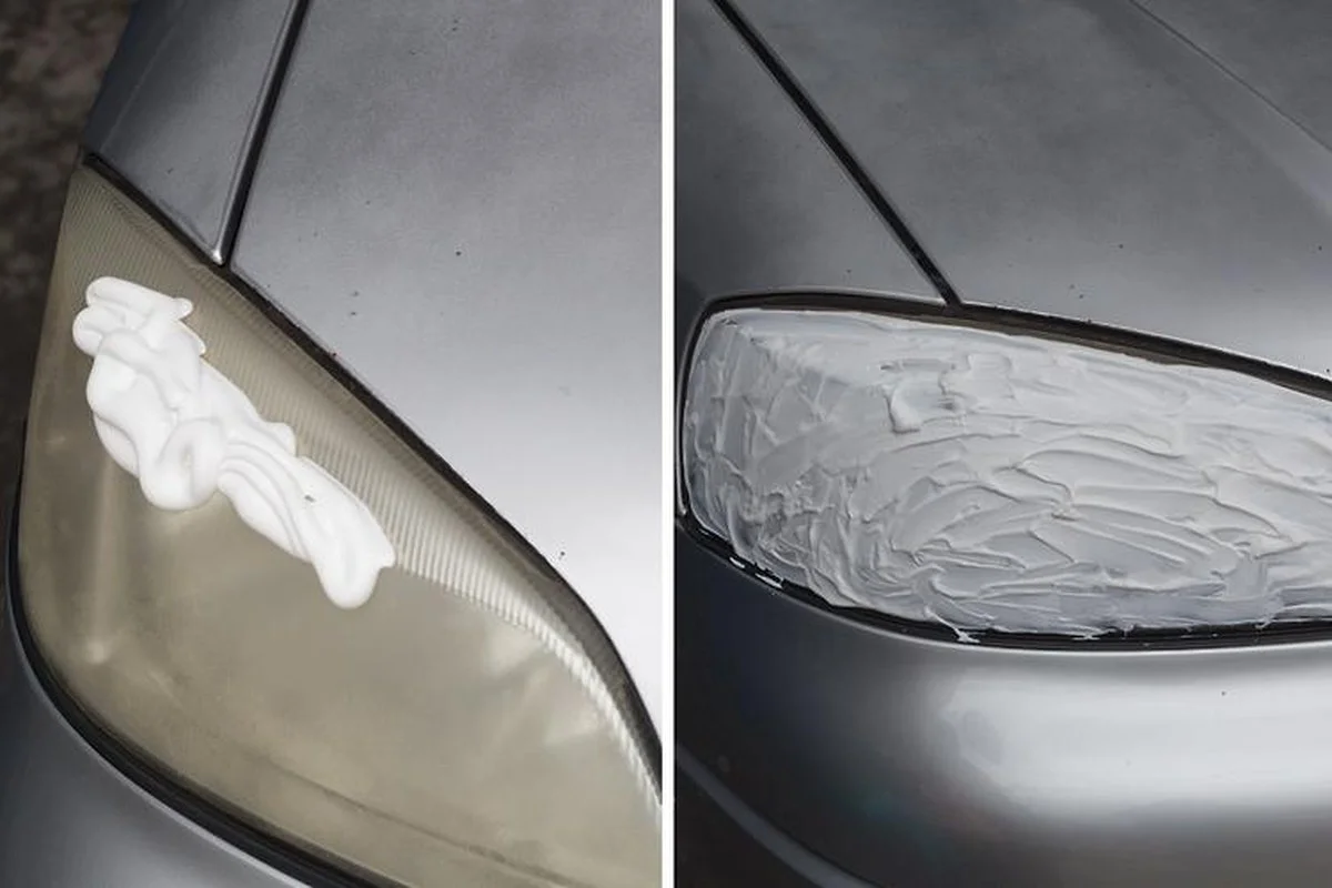 Použijte zubní pastu na zamlžená světla auta: levný způsob, jak je rozjasnit. - image 1