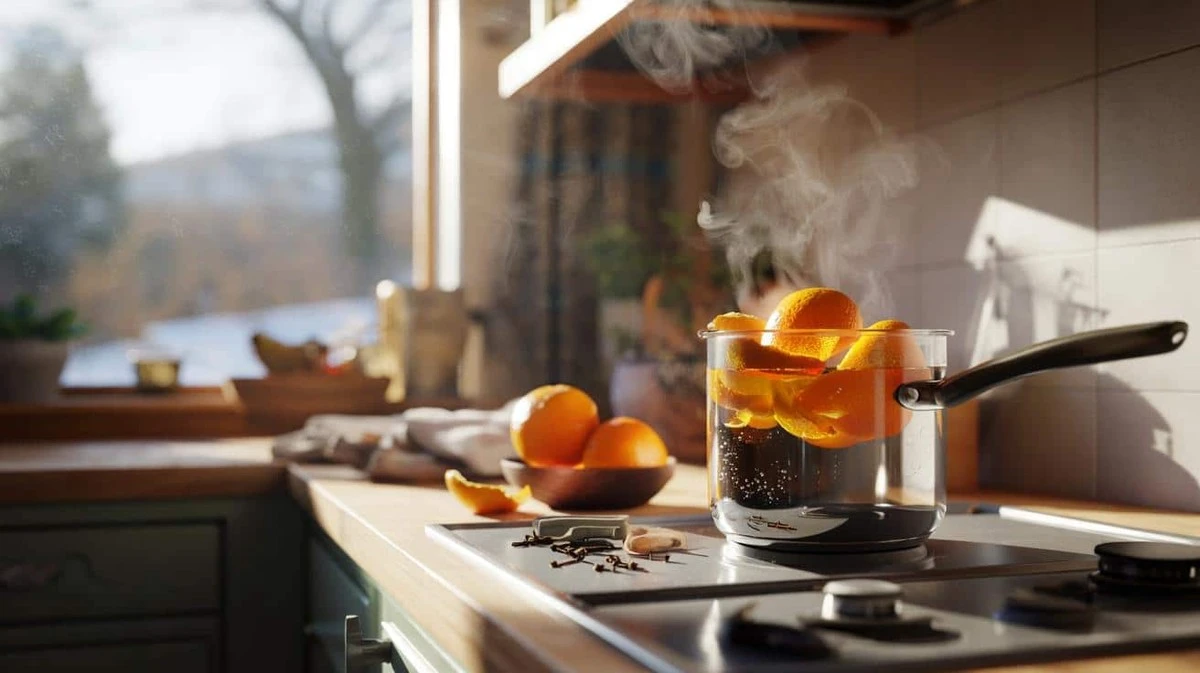 Proč dávat slupku z mandarinky do kamen? Voňavý trik našich babiček.