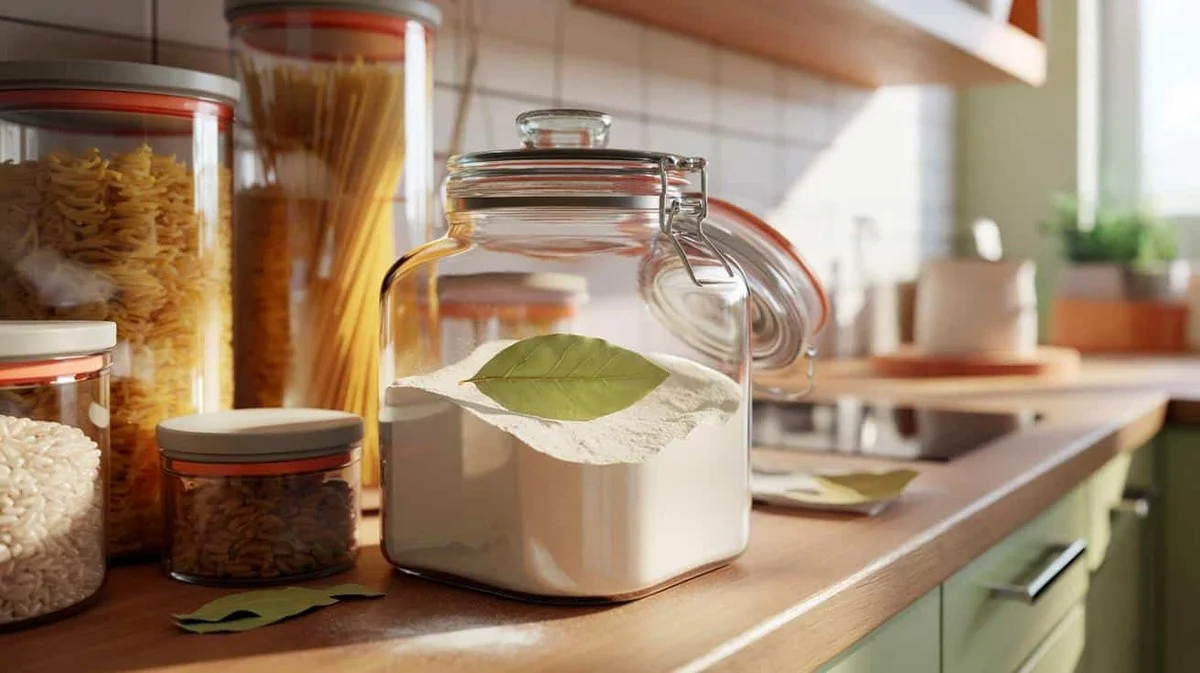 Vložte bobkový list do mouky: Staletý trik proti škůdcům.