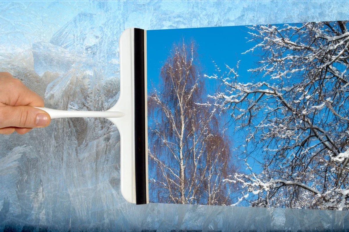 Mýdlová voda na okna: Proč v zimě nikdy nezamrzají