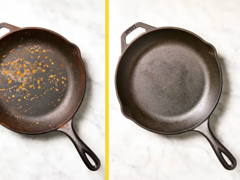 Obyčejná sůl na rez na pánvi? Tento kuchyňský zázrak šetří nervy i peníze.