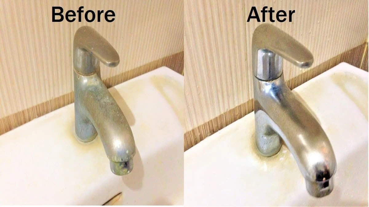Obyčejný ocet odstraní vodní kámen z kohoutku během 10 minut - image 1