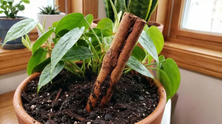 Proč dát skořicovou tyčinku k rostlinám? Zbaví se škůdců přes noc