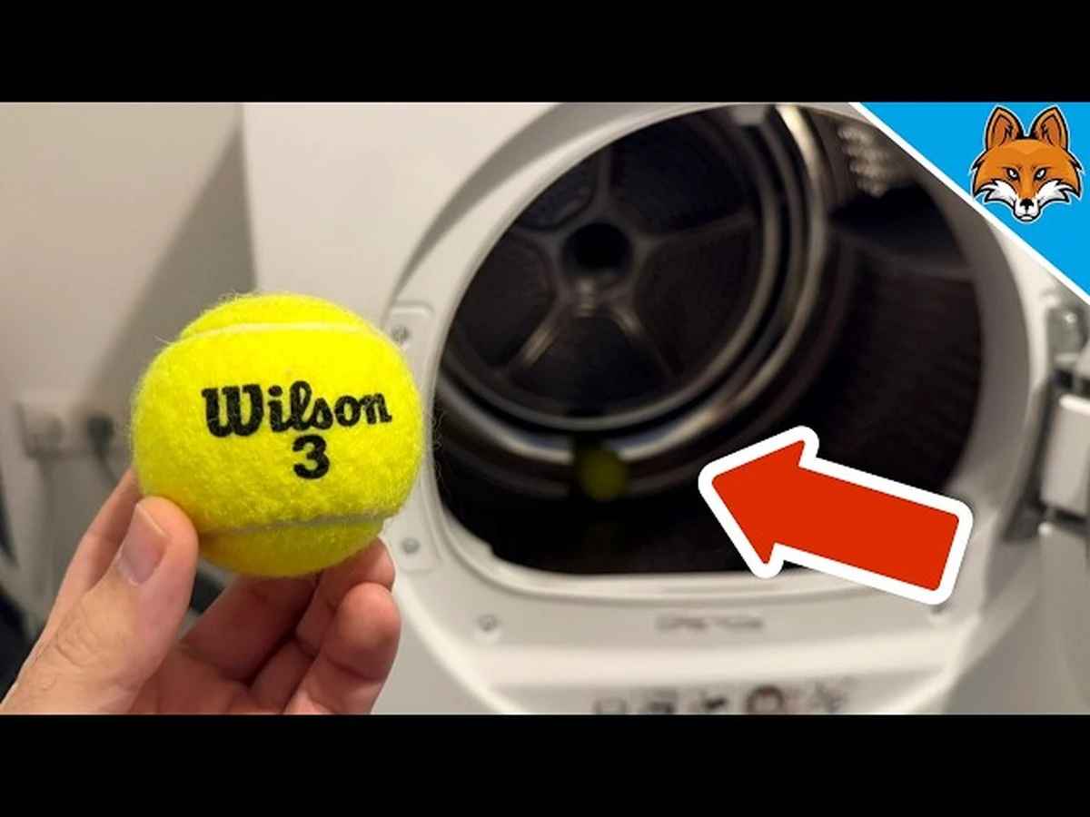 Proč hodit tenisový míček do sušičky s prádlem? Tajemství nadýchaných ručníků