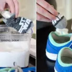 Vezměte si ponožku a jedlou sodu: Perfektní řešení zápachu v botách.