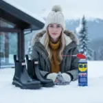 WD-40 na zimní boty: Tajemství vodotěsnosti, které výrobci tají.