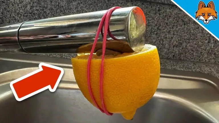 Citrónová kůra na vodovodní baterii: konec vodního kamene bez chemie