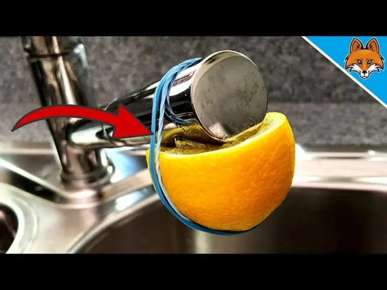 Citrón proti vodnímu kameni: Přírodní zbraň pro lesklé vodovodní baterie