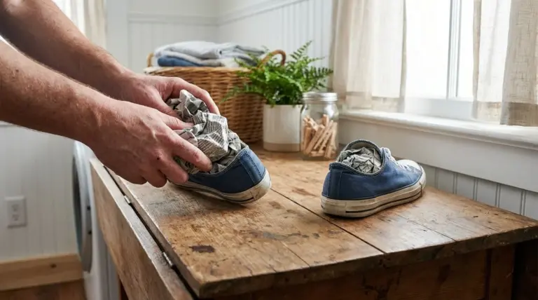 Jedlá soda v botách: Zbavte se zápachu přes noc