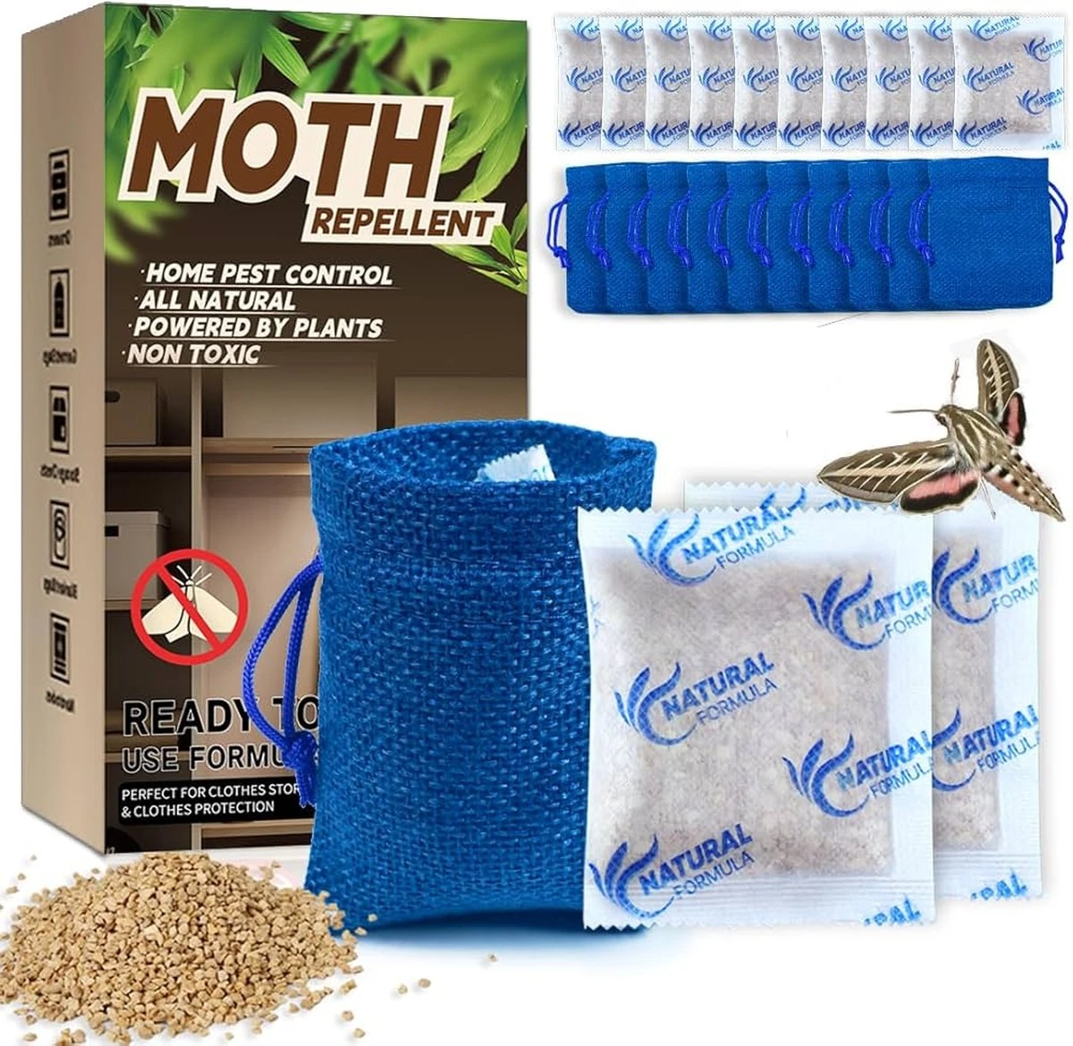 Kousek křídy ve skříni: přírodní odpuzovač molů, který skutečně funguje - image 1